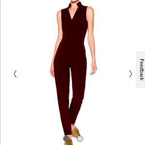 White House Black Market Jumpsuit w/Pleated Collar